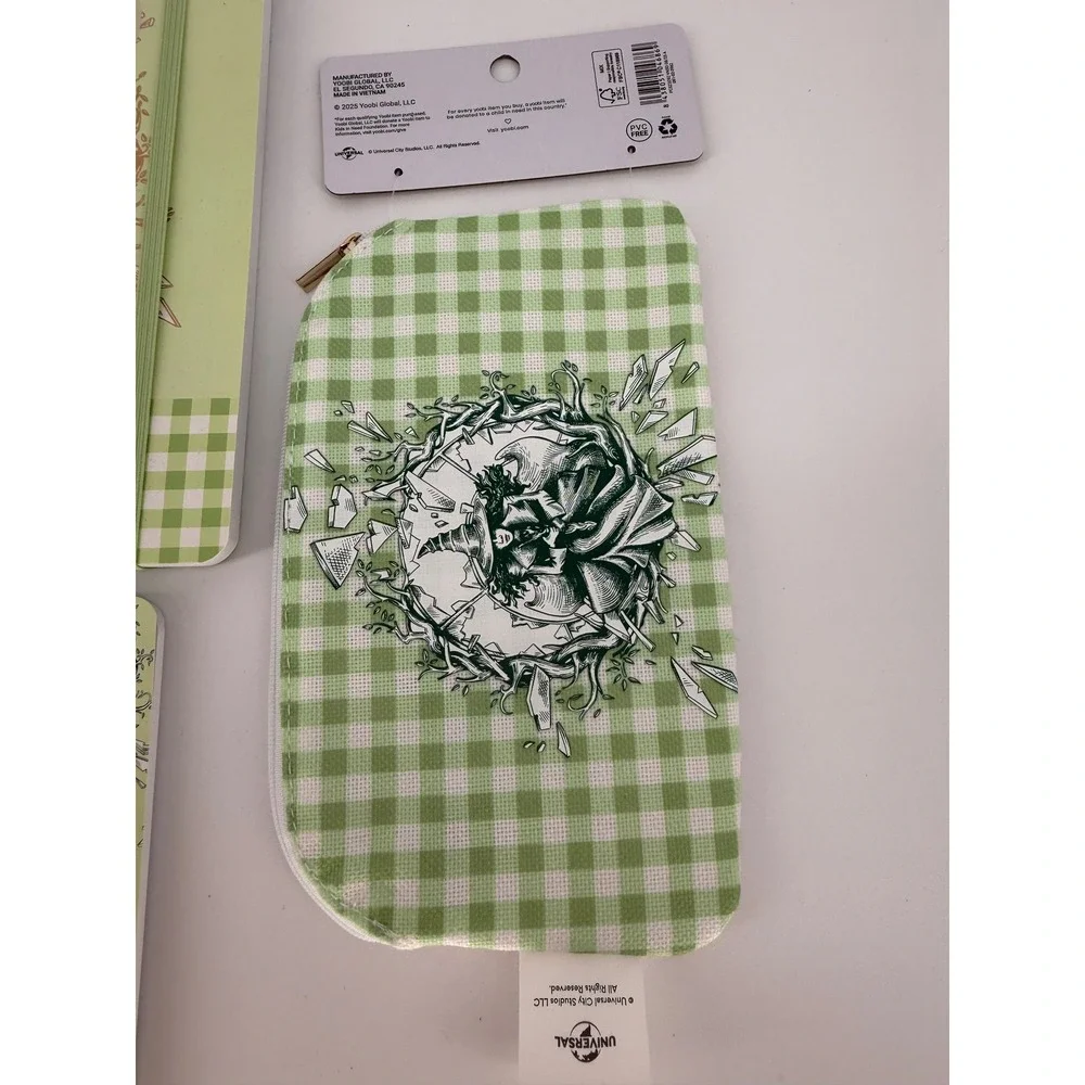 Wicked x Katie Kime Yoobi Stationery Set Notebooks Pencil Cases Pen Stickers 5pc